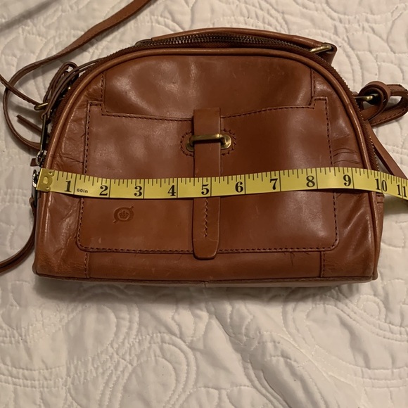 Born Angelo Dome Carmel Leather Crossbody - Picture 11 of 15